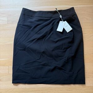 ARMANI COLLEZIONI | Black Classic Short Pencil Skirt | Size: 14 | New with Tags